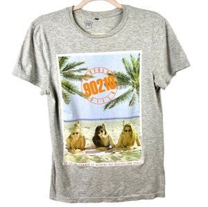 Original 900 Kelly Brenda Donna Grey Graphic T Shirt